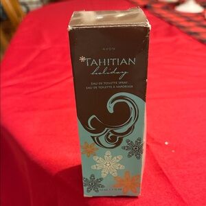 Avon Tahitian Holiday Perfume Spray Eau de Toilette With Box Vintage Rare